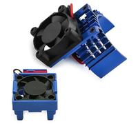 Per Traxxas Per VXL-3s ESC Per Dissipatore Calore Ad Alta Velocità Doppia Ventola Raffreddamento Set Rc Riparazione Auto Modificare Gli Accessori Aggiornamento Parti per auto RC