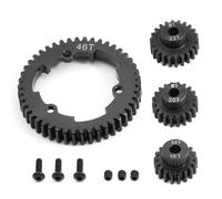Per Traxxas Per X-Maxx 1/5 Per E-Revo 2.0 Per Vxl Per Maxx 1/10 Ingranaggio Cilindrico In Acciaio Con Pignone M1 18 20 22T 6447 6449 Aggiornamenti Pezzi Ricambio Rc(46T)