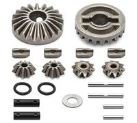 Per Traxxas Per X-maxx 2.0 Per Maxx Per Slash Acciaio Diff Gear Kit 8982/8989 Ingranaggi Rc Auto Parti Aggiornamento Accessori Parti per auto RC