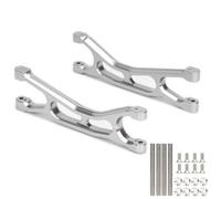 Per Traxxas Per X-Maxx 6S 77076-4 8S 77086-4 1/5 In Lega Anteriore Posteriore Inferiore Superiore Braccio Di Sospensione RC Auto Parti Parti RC(Silver,Upper 2PCS)