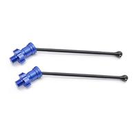 Per Traxxas Per X-Maxx 6S 8S 1/5 2/4 Pezzi Albero Di Trasmissione Anteriore E Posteriore In Metallo CVD Monster Truck RC Auto Aggiornamenti Parti Accessori Accessorio Per Auto RC(Blue,2pcs)