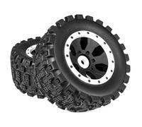 Per Traxxas Per X-MAXX Per Arrma 8S Per Outcast Per Buggy 1/5 2 Pezzi 211mm Ruote Pneumatici RC Modello Auto Accessorio Modificato Sostituire Pneumatici Auto RC