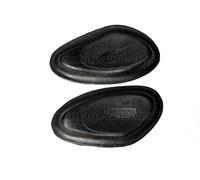 Per Triumph Coppia Nero Gomma Ginocchiere Impugnatura Tiger T20 Cub T100 TR5 &