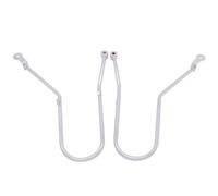 Per Triumph Per Bonneville SE T100 2001-2015 Borsa Da Sella Per Moto Supporto Guard Bar Supporti Laterali Supporto Per Staffa(Chrome)