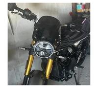 Per Triumph Per Speed 400 Per Scrambler 400X 400 X 2024 Accessori Per Moto Deflettori Antivento Parabrezza Parabrezza Visiera Visiera Grigio Moto Cupolino Parabrezza(Black)