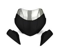 Per Triumph Per Speed Per Triple 1200 RS 2021 2022 2023 Parabrezza Parabrezza Scudo Deflettore Parabrezza Moto Deflettore(A-Black)