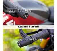 Per Triumph Speed 400 Alluminio Barrette Taglio Cursori, Nero