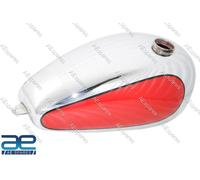 Per Triumph T120Tr6 Bonneville Custom & Rosso Dipinta Benzina Gas Serbatoio Gec