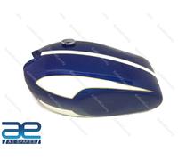 Per Triumph T160 Trident Blu E Crema Dipinta Carburante Benzina Gas Tank S2u