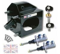 Per Triumph TR7 Freno Inclinata Servo Ricambio Pedaliera Kit - Idraulico Dual Ap