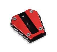 Per TRK502 Per TRK520X 2017-2024 Accessori Moto Cavalletto Piede Laterale Estensione Pad Piastra Di Supporto Ingrandire CNC(Red)