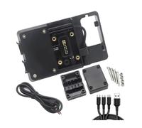 Per TRK502 Per TRK520X Per TRK 502 Per 502X Moto Staffa Di Supporto Di Navigazione GPS Del Telefono Di Ricarica Moto Staffa Del Telefono Supporto piastra navigazione(A)