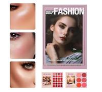 Per Trucco Per, Ombretta Per Occhiali Ad Alto Pigmento Ad Alto Pigmento E Oculare Opaco, Kit Blush Di Evidenziatore Impermeabile, 18,5x12,5x3,8 Cm Per Feste Quotidiane Usi Per Principi