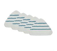 Per True&Tidy STM-500 STM-700A Compatibile Microfibra Cuscinetti di Ricambio Triangolare Forma Riutilizzabile Vapore Accessori