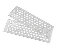 Per TRX-4 Per Axial Per SCX10 Per Tamiya CC01 1/10 2 Pezzi 120x39mm Per Scala Metallo Per Sabbia Parti Per Modelli Auto Camion RC Parti Modificate Rc