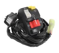 Per TRX350FM 2000-2005 Interruttore Manubrio Moto Sinistro | Interruttore Comando Manubrio Interruttore Fari Start Stop Manubrio Sinistro Moto 35020-HN5-670