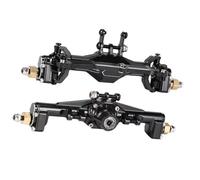 Per TRX4-M Per Defender Per Bronco K10 1/18 Alluminio Anteriore Portale Posteriore Asse Con Collegamento Dello Sterzo RC Crawler Parti Aggiornamento RC Assali