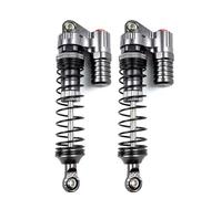 Per Trx4 Per Axial Per Scx10 90046 D90 Km2 Y05 1/10 2 Pezzi 90mm Ammortizzatore Piggyback Completamente Metallo Veicolo Cingolato Telecomandato Parti Ammortizzatore RC(Titanium)