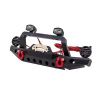 Per TRX4 Per Axial Per SCX10 I III AX103007 90046 Paraurti Anteriore Posteriore In Metallo Con Luci Per Auto Cingolata RC 1/10 Accessori(Front)