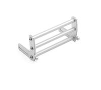 Per TRX4 Per SCX10 1/10 Paraurti Anteriore Per Scala Set Metallo RC Auto Per Rock Crawler 90046 Modello Universale Accessorio Assemblaggio Parti Crawler Rc(Silver)