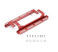 Per TRX4 Per Traxxas Per Bronco Per TRX-4 1/10 2 Pezzi Pedane Laterali In Metallo Per Auto RC Crawler Accessori Per Carrozzeria Accessoires Rc(Red)
