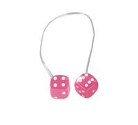 Per TRX4 Per TRX6 Per SCX10 III CJ-7 90046 Per Wraith 1/10 Dadi Fuzzy In Per Scala Plastica Multicolore Appesi RC Per Rock Crawler Accessori Aggiornamento RC Ricambi Accessori(Pink)