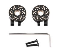 Per TRX4M 1/18 2 Pezzi In Ottone Blocco Sterzo 9737 Telecomando Modello Cingolato Auto Parti Aggiornamento Accessori Blocco Dello Sterzo