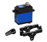 Per TRX4M 1/18 RC Crawler Auto Aggiornamenti Parti Componenti INJS2065 Servo Digitale Impermeabile Ad Alta Tensione Da 7 Kg Con Supporto Parti