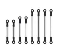 Per TRX4M 1/18 RC Crawler Telaio Sospensione Elevata Per Altezza Aggiornamento Parti Set Collegamenti Acciaio Inox Accessorio Modello Assemblaggio RC Ricambi(Straight Links Set)