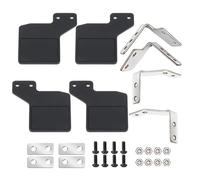 Per TRX4M Per Defender 1/18 Parafango Anteriore Posteriore In Alluminio Paraspruzzi Staffa In Metallo RC Crawler Car Accessori RC