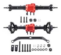 Per TRX4M Per Defender Per Bronco High Trail K10 Parti 1/18 Alluminio Estesa Anteriore Assi Posteriori RC Micro Crawler Modello Auto Ricambi RC