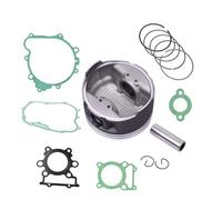 Per TTR250 TTR 250 Testata Completa Revisione Completa Guarnizione Tappeto Set Pastiglie Segmenti Pistone Motore Motocicletta Cilindro pistone motocicletta(0.5)