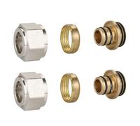 Per tubi di riscaldamento raccordi a compressione set di 2 design robusto e affi