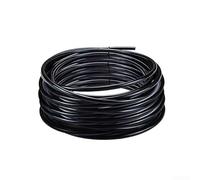 Per tubo di irrigazione a goccia con distributore vuoto da 46 mm per la distribuzione dell'acqua in sistemi agricoli e orticoli, realizzato in PVC resistente (60 m)