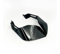 Per Tuono V4 1100 2023 Downforce Racing Spoiler Aero Winglets Deflettore Per Laterale Parabrezza Ala Aerodinamica Inferiore(Bright black)