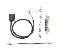 Per Tuozhu IA005 Scheda di distribuzione dell'alimentazione per elettronica modello stampato 3D con PH2.0 2P Input SH1.0 2P Uscita e protezione da cortocircuito (Set)