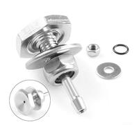Per Turbocompressore Boost Tubo Nipplo con M10 Filettato Raccordo e Acciaio Barb per Tubo Silicone Per Vuoto Manometro e Per Turbo Per Connessione Pressione Vuoto