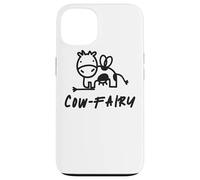 Per tutti coloro che amano le mucche - buffa fata delle Custodia per iPhone 13