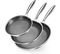 Per tutti i fornelli compatibile con pentole martellate con riscaldamento uniforme e resistente ai graffi, disponibile nelle misure 22, 26 e 30 cm, per vari usi culinari (22 cm)