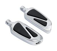 Per Tutti I Modelli Con Diametro 11mm Touring Sportster XL883 1200 Moto 11mm Maschio Montaggio Poggiapiedi Passeggero Pedali Pedana(Chrome)