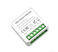 per tuya Compatibile Smart Switch Module Design per interruttori a bilanciere tradizionali Controllo Wi-Fi 16A Nessun Hub Bianco