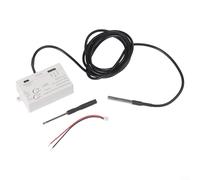 Per Tuya Compatibile Smart WiFi Sensore di Temperatura con Telecomando, Gestione Automatica della Temperatura per Efficienza Energetica (B)