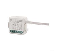 Per Tuya Per ZigBee Modulo Interruttore Luce L 200-240V Ingresso AC Nessun Filo Neutro Richiesto Compatibile con e Assistenti Vocali (3CH)