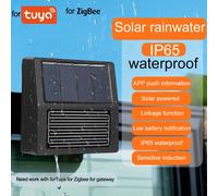 Per Tuya Per Zigbee Sensore Solare Pioggia Wireless con Grado IP65 Resistente al