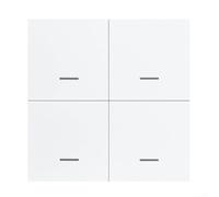 per TUYA per ZIGBEE Smart Scene Switch Wireless Nessun cablaggio richiesto Installazione materiale ABS per automazione intelligente Montaggio a parete o scrivania