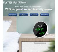 Per Tuya Sensore di Temperatura Umidità WiFi con LCD Retroilluminato per Smart