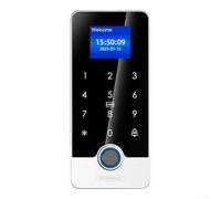 per TUYA Smart Fingerprint Door Lock, impermeabile per sistema di controllo ACCESS con App Remote Monitor, 300 utenti per ingresso password RFID per la sicurezza della porta in vetro (J200F)