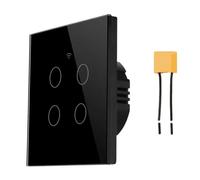 Per Tuya Smart Home Interruttore da Parete 4 Gang WiFi Touch con Funzione Timer
