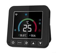 per Tuya Smart Termostato Infrarosso con Schermo a Colori Visualizzazione Temperatura Umidità e Stato AC per Locale e Remote Operation
