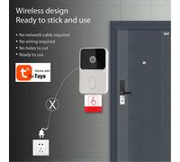 Per Tuya Telecamera WiFi Videocitofono con Per MoFor Tion DeFor TecTion